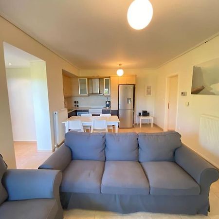 Cozy 2 Room Apartment With Garden Near Athens Air-Port Artemida  Exterior photo