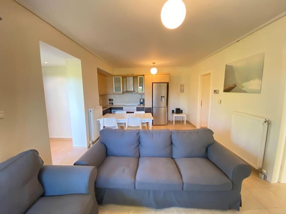 Cozy 2 Room Apartment With Garden Near Athens Air-Port Artemida  Exterior photo